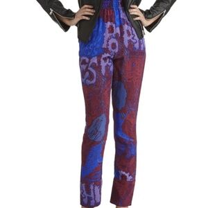 Rachel Comey Silk Dinner Pants in Crimson size M